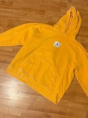 Jordan Yellow Gold Pullover Hoodie
